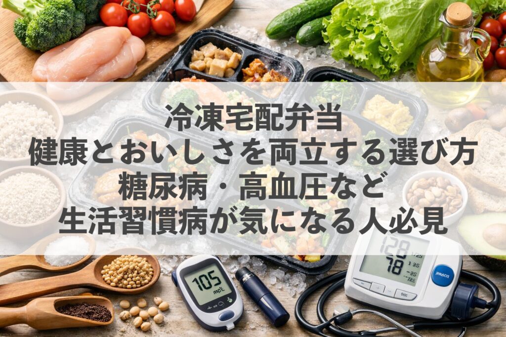 冷凍宅配弁当 健康 糖尿病・高血圧