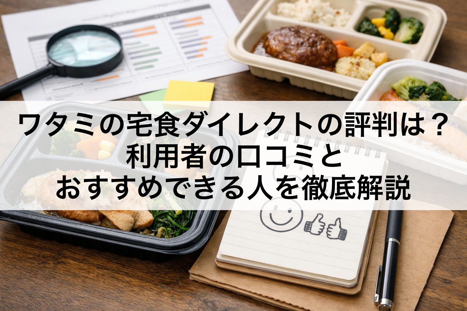 ワタミの宅食ダイレクトの評判は？利用者の口コミとおすすめできる人を徹底解説