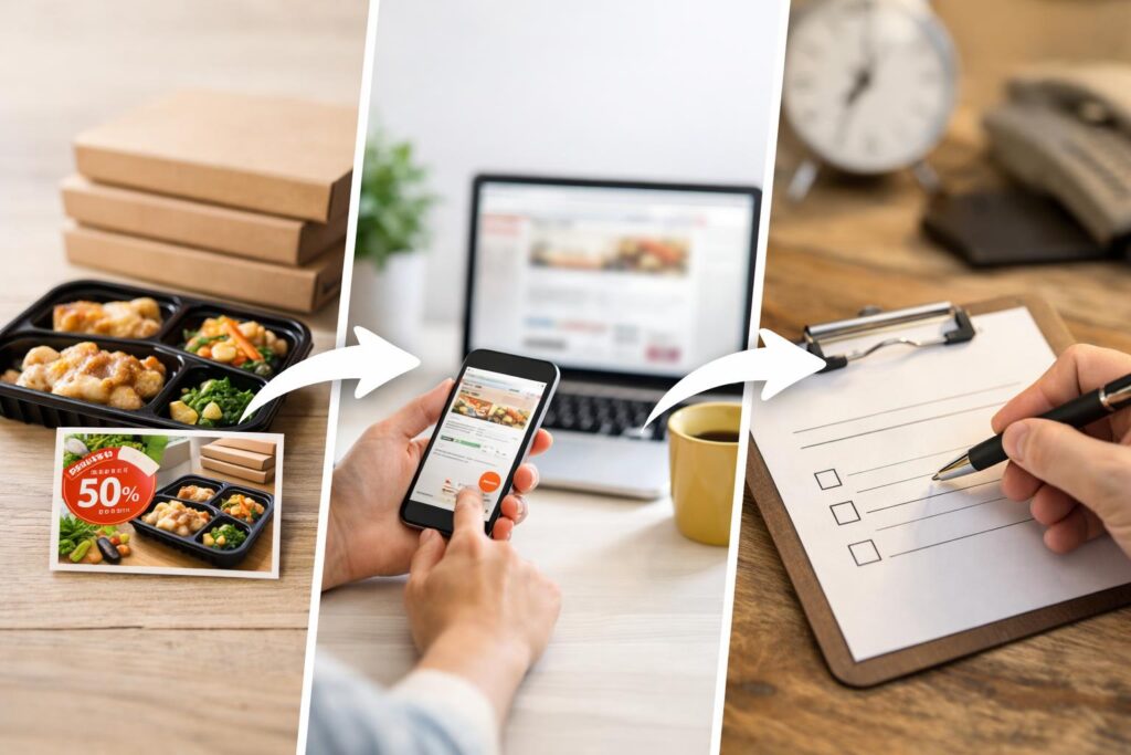 ワタミの宅食ダイレクトの注文から解約までの流れ