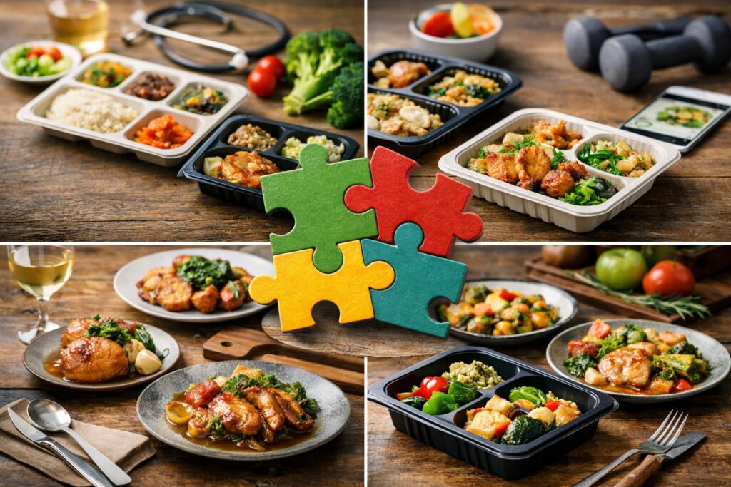 Dr.つるかめキッチンと宅配弁当タイヘイや他社サービスを比較