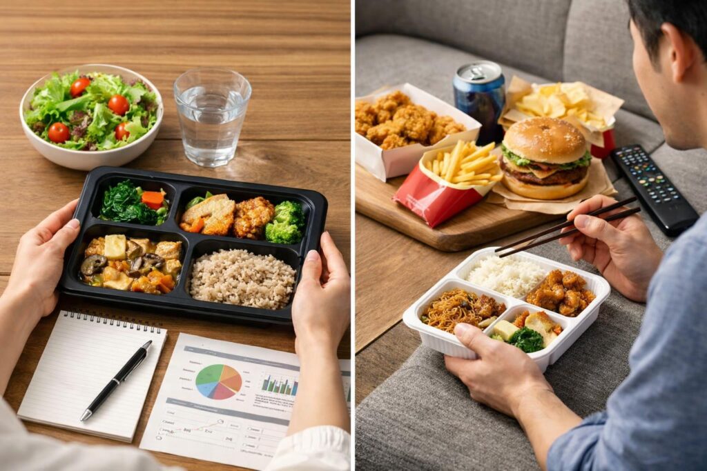 ニチレイフーズダイレクトと他の宅配弁当サービスを比較