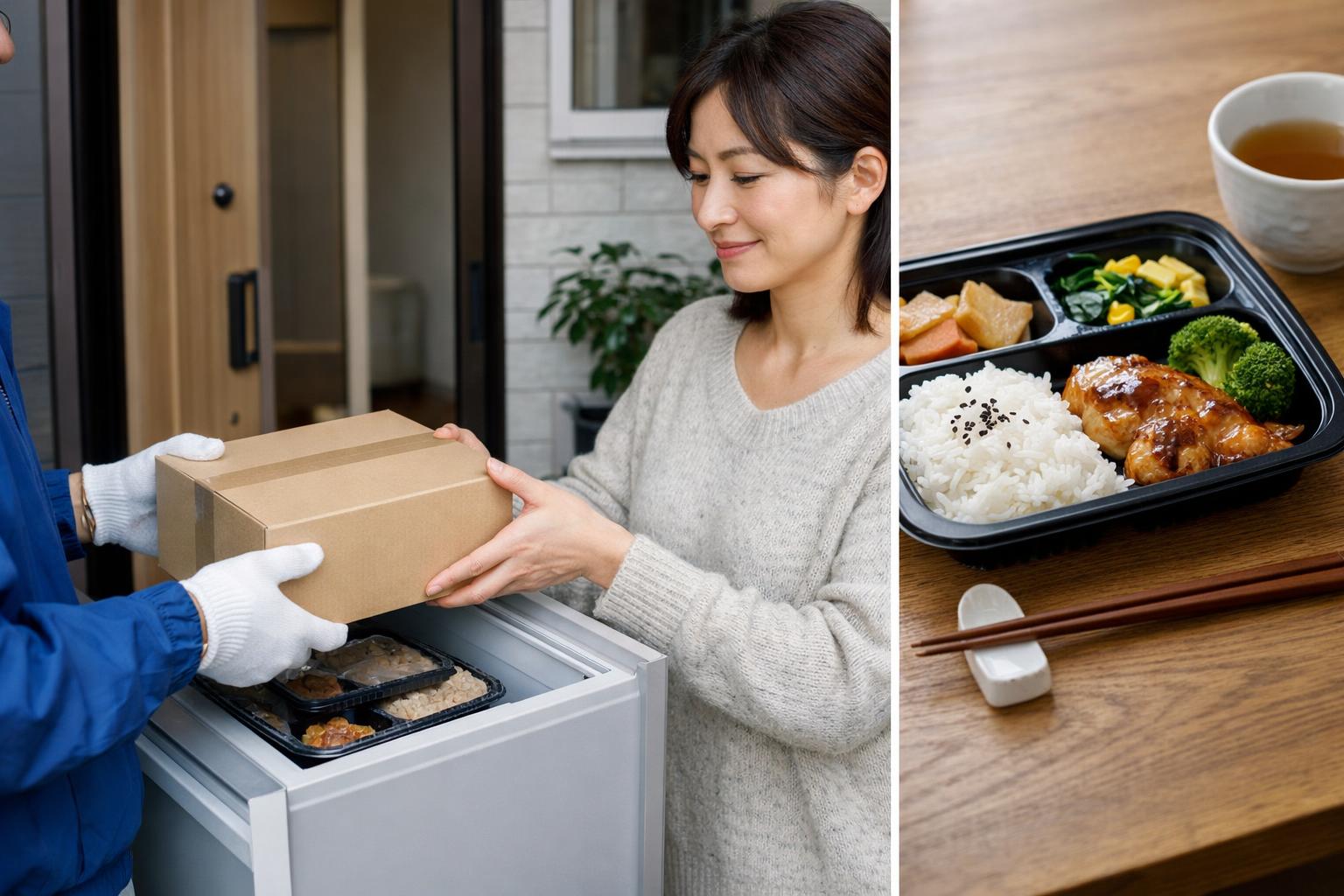 冷凍宅配弁当（宅食）は「受け取り方」で続くかどうかが決まる